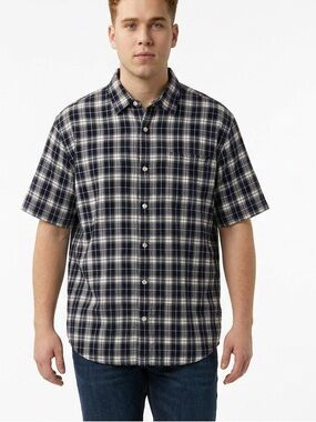 Carhartt Men's XL Plaid Button-Up Short Sleeve Shirt Multicolor‎ Casual